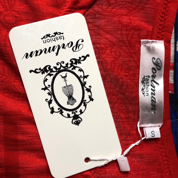 Portman Fashion Eiffel Tower Red shirt Small - Picture 6 of 8